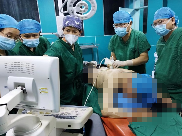 昌平区医院援疆医生成功完成首例超声引导精准腰椎神经阻滞手术